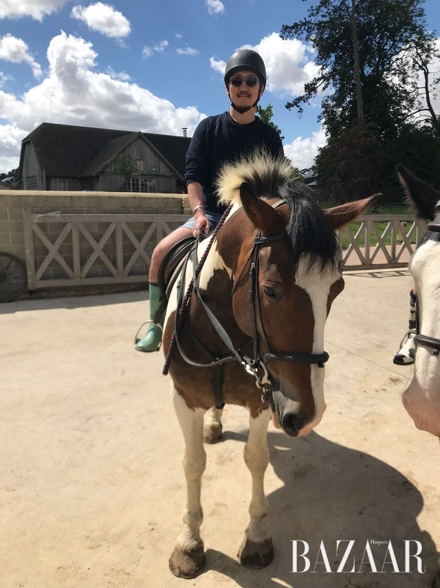 이번 여행에서 처음 도전한 승마.