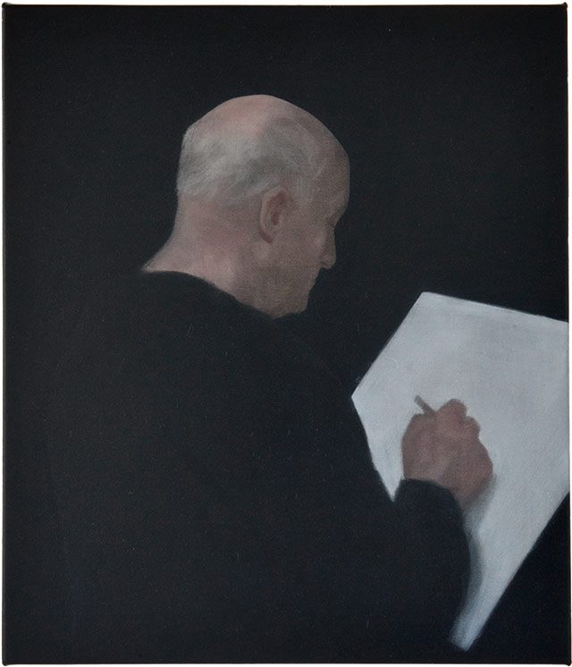 황현산의 '밤이 선생이다' 표지로 사용되었던 팀 아이텔의 작품.