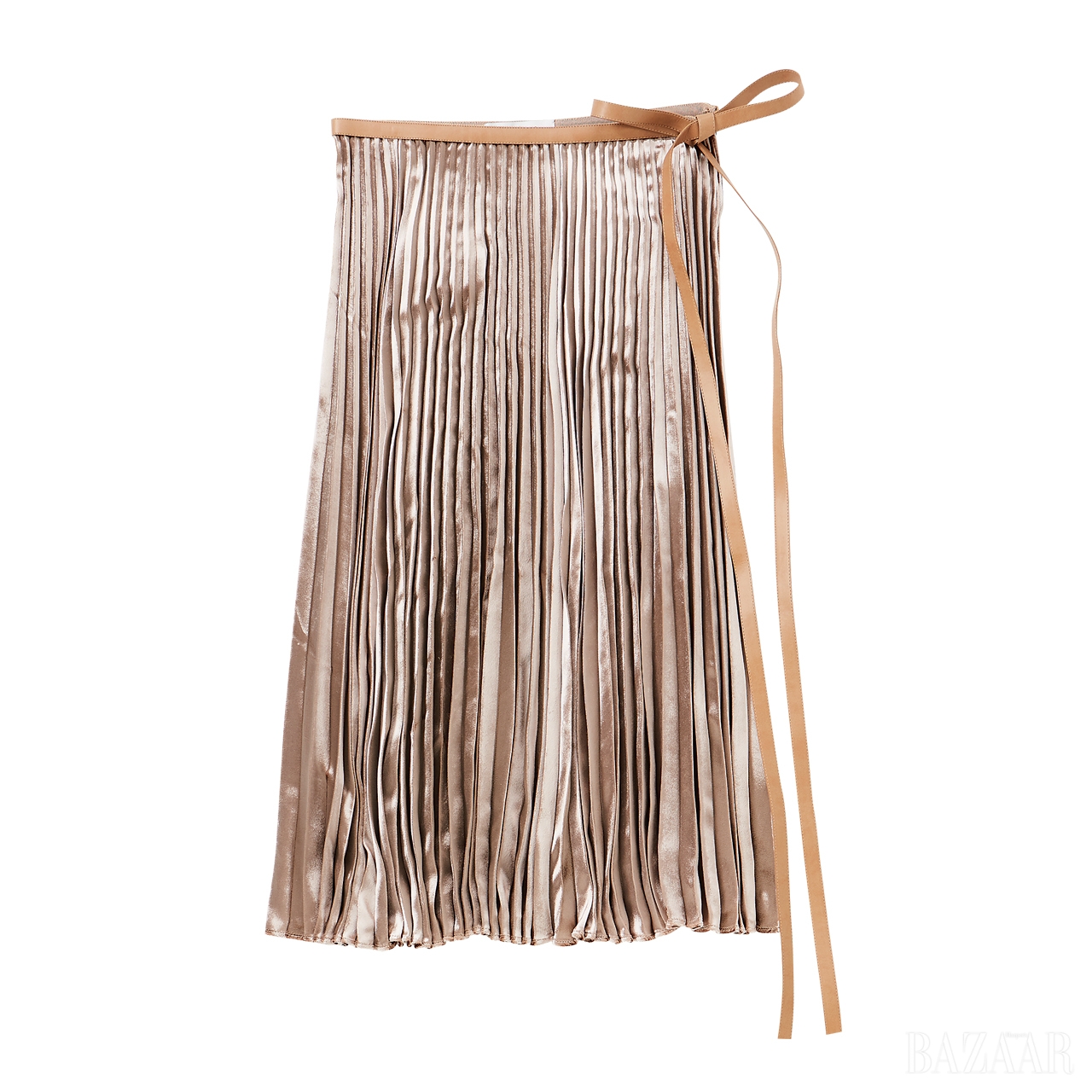 리본 매듭의 로맨틱한 플리츠 스커트는 4백91만원으로 <strong>Valentino by Mue</strong>