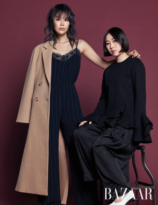 The perfect match - 하퍼스 바자 Harper's BAZAAR Korea 2017년 1월호