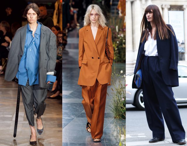 2017 S/S Vetements | 2017 S/S Paul Smith | 중성적이면서내추럴한스타일링을즐기는 캐롤린드 매그레의오버사이즈수트 스타일