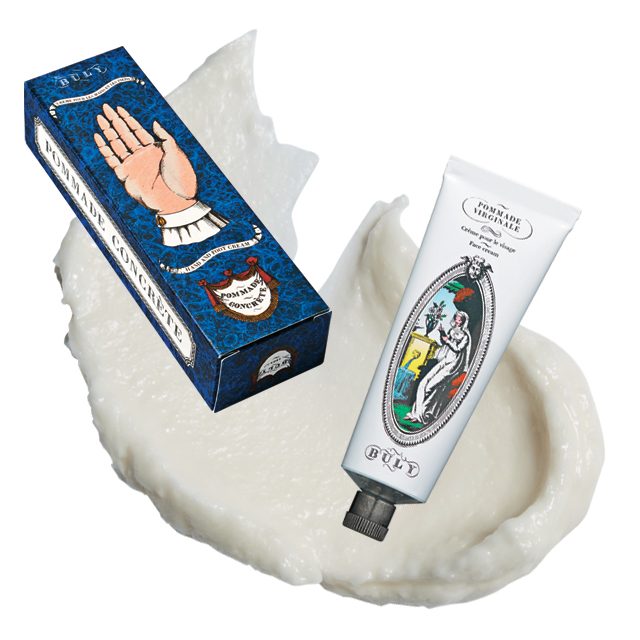 캐모마일 수액을 풍부하게 담은 ‘포마드 콘크레뜨 핸드크림’ / ‘포마드 비지날 수분크림’은 민감한 피부를 빠르게 진정시킨다