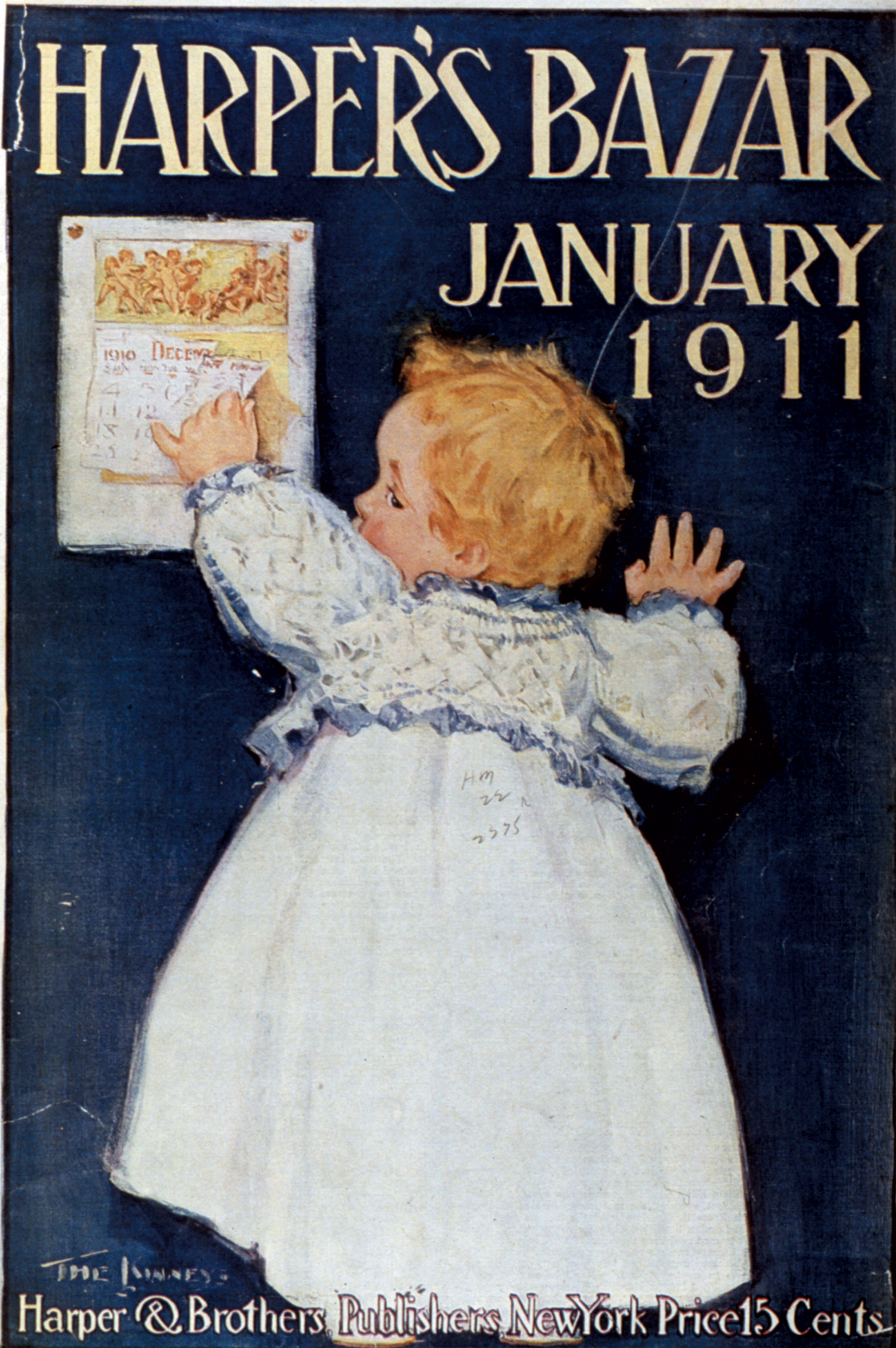 엘리자베스 조던이 에디터이던 시절(1900~1913)에 만든 <바자> 커버