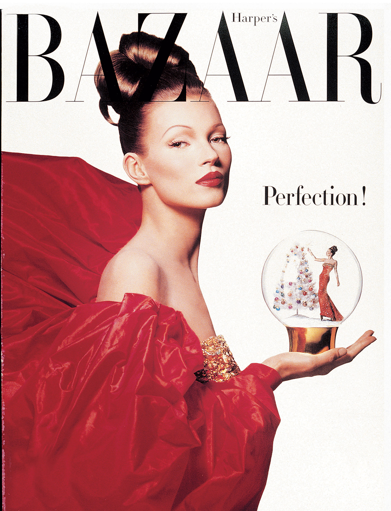 패트릭 드마셸리에가 촬영한 케이트 모스가 등장한 커버