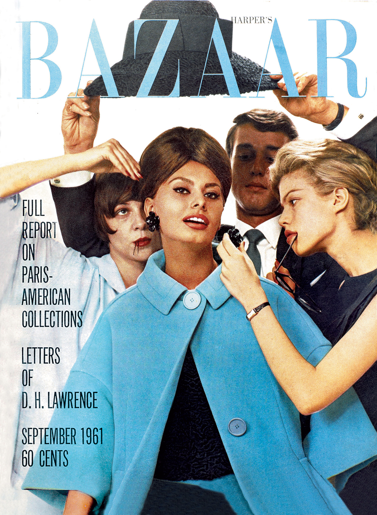 소피아 로렌이 등장한 1961년 9월호 커버