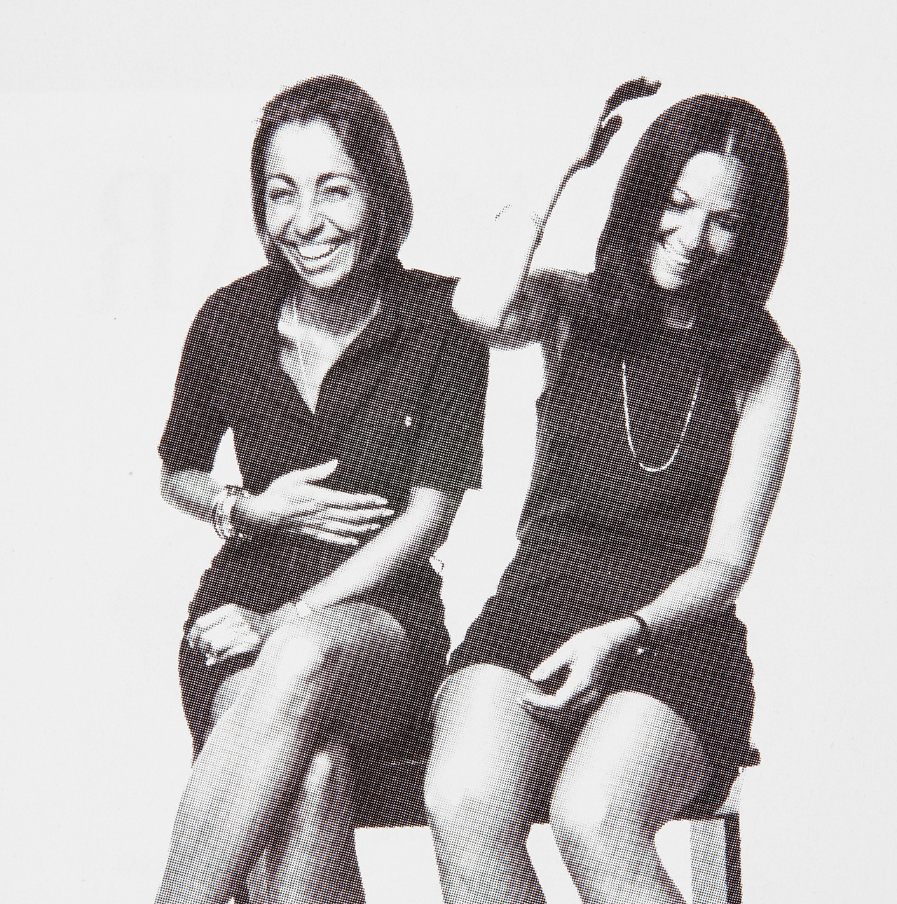 <바자>의 아트 디렉터 베아 파이틀러(Bea Feitler)와 루스 안셀