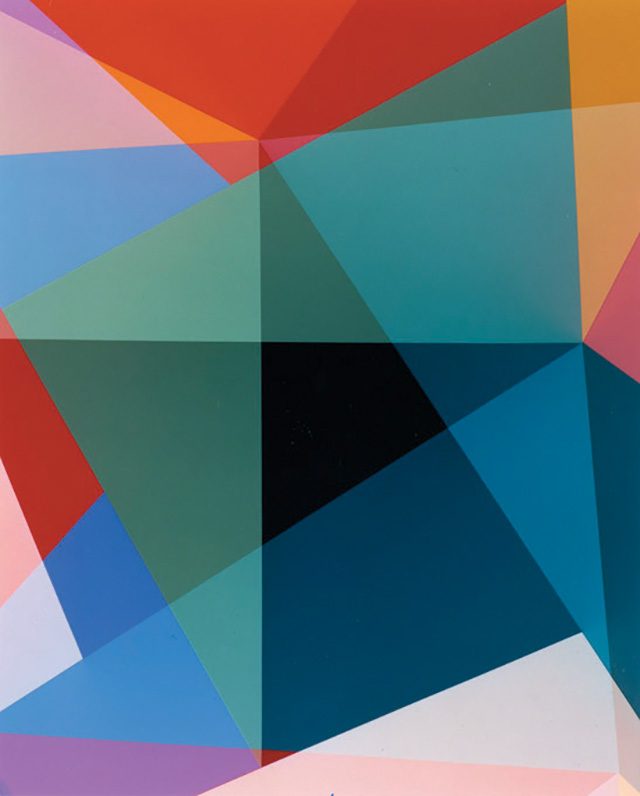 시라나 샤바지(Shirana Shahbazi), ‘Komposition-82-2013’, 2013, C-print on aluminium framed in white glazed maple frame, behind non-reflective glass, 210×168cm