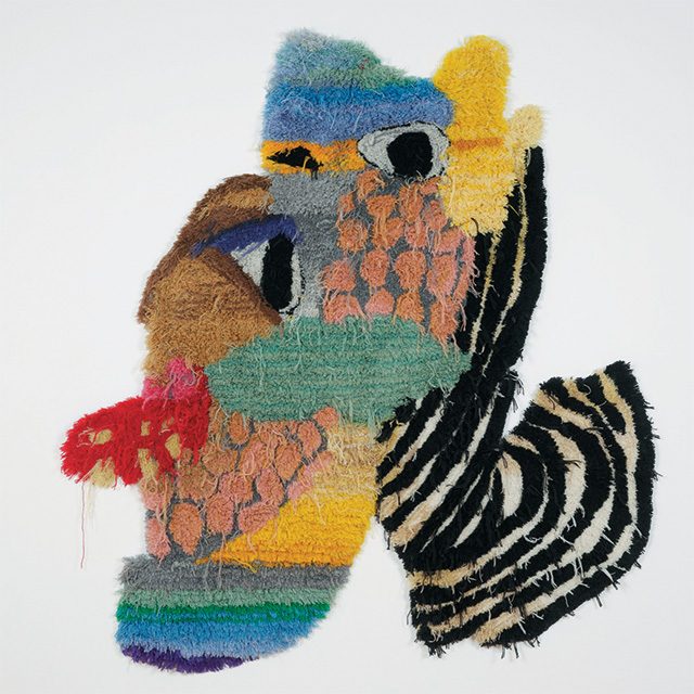 캐롤라인 아케인터(Caroline Achaintre), ‘Alto Glee’, 2013. Courtesy of Arcade