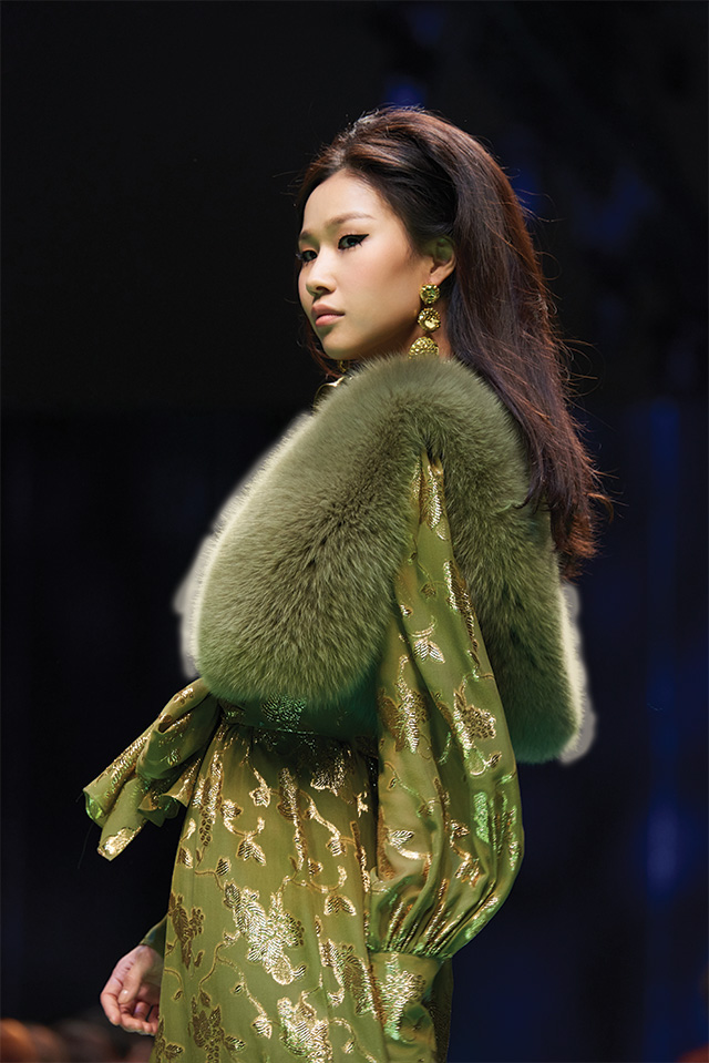 미스지 컬렉션 쇼의 모델 김원경