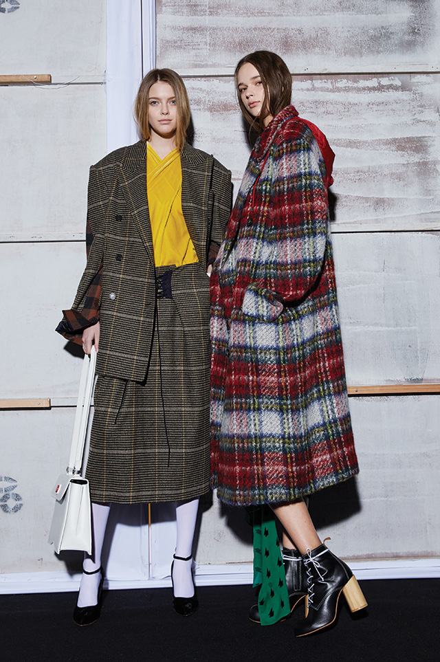 생동감을 더해준 체크 패턴들