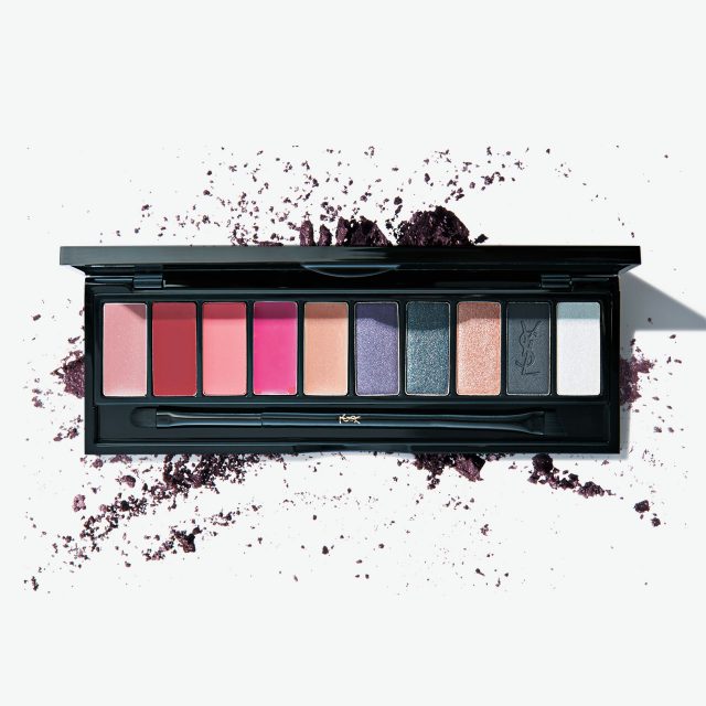 Yves Saint Laurent 꾸뛰르 바리아시옹 콜렉터 1970년대 이브 생 로랑과 그의 친구들이 즐겨 찾던 디스코 하우스 나이트 54에서 영감 받은 글래머러스한 컬러들이 담긴 립 앤 아이 팔레트. 5호 낫띵 이즈 포비든. 10만5천원대.