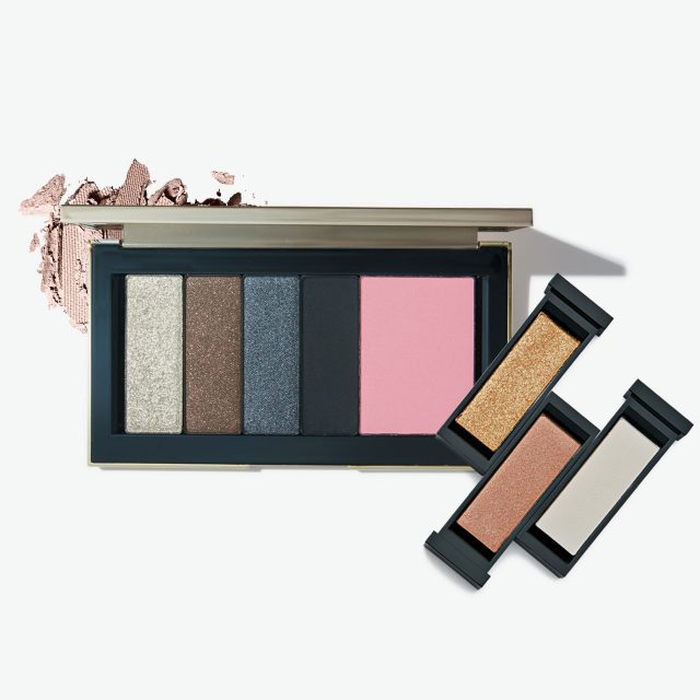 Gesgep G 팔레트 내 메이크업 스타일에 따라 꼭 필요한 아이템만 골라 담을 수 있다. 아이 파노라마 각 2만원, 블러셔 터치 치크 2만9천원, 케이스 1만5천원.