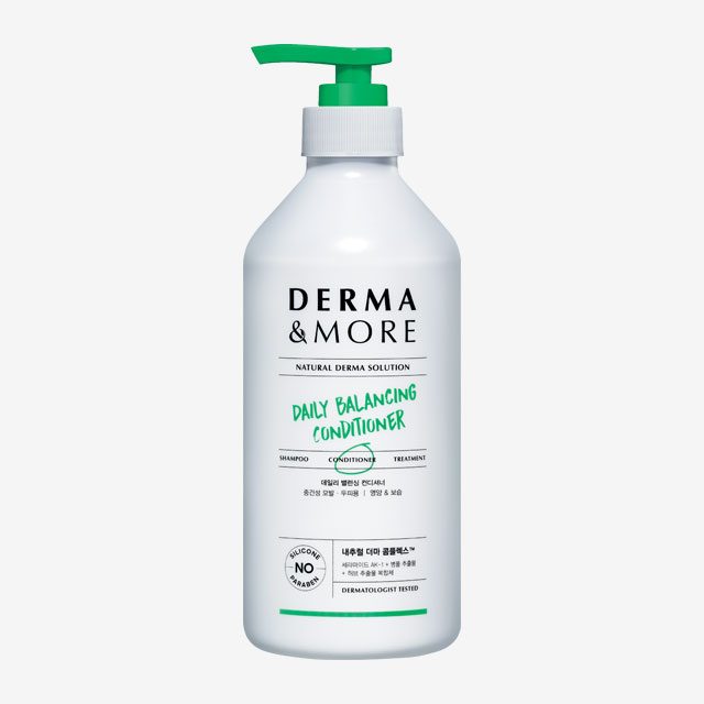 Derma & More 데일리 발란싱 컨디셔너 600ml, 1만6천원대.