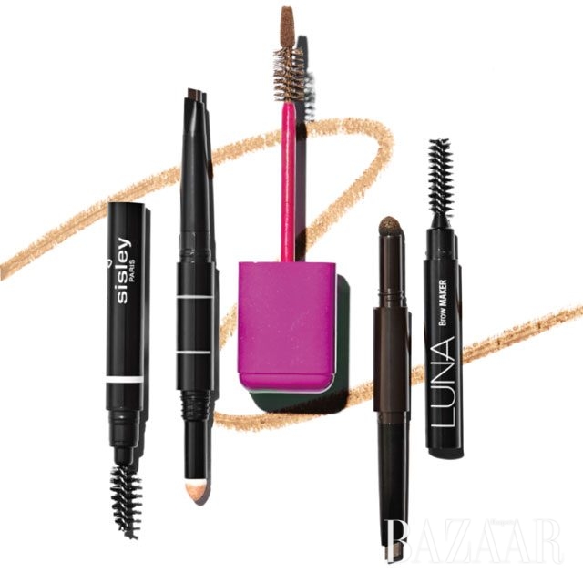 (왼쪽부터) Sisley 휘또 쑤르씰 디자인 6만3천원 / Chosungah 22 동공미인 브로우 메이커 슈가 커피 1만9천원 / Luna 브로우 메이커 2호 그레이지 1만6천원