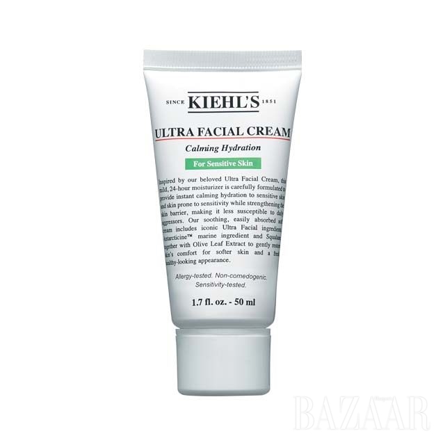 Kiehl’s 민감성 수분 크림민감성 피부를 진정시키고편안하게 보호해준다. 3만9천원대.