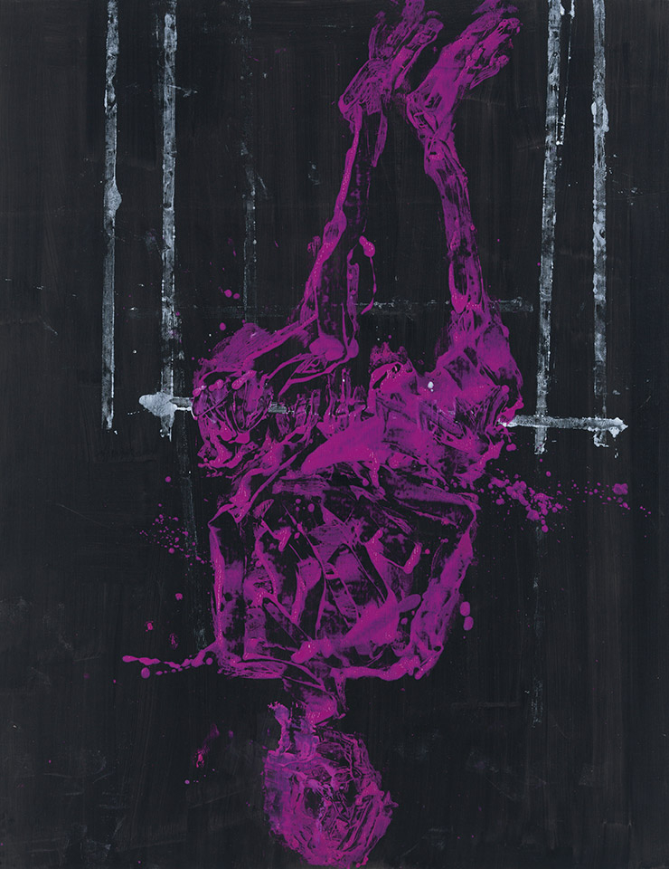 <Einzelzimmer, Einzelbett>, 2021, Oil on canvas, Image 250x200cm Frame 254x204x5cm (GB 2530). Courtesy Thaddaeus Ropac gallery | London•Paris•Salzburg•Seoul Photo: Jochen Littkemann