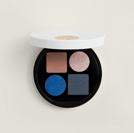HERMES BEAUTY 옹브르 데르메스 컬러 팔레트 세트 오브 포 아이섀도우, 04 &ndash; 옹브르 마린. 15만4천원 
