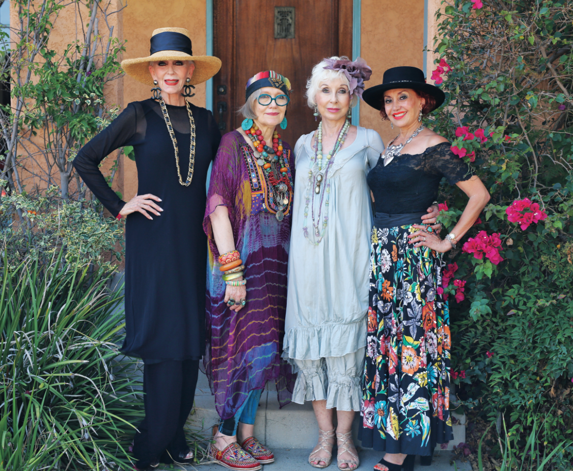 Colleen Heidemann, Suzi Click, Gretchen Schields, and Irene Coyazo, LA, CA