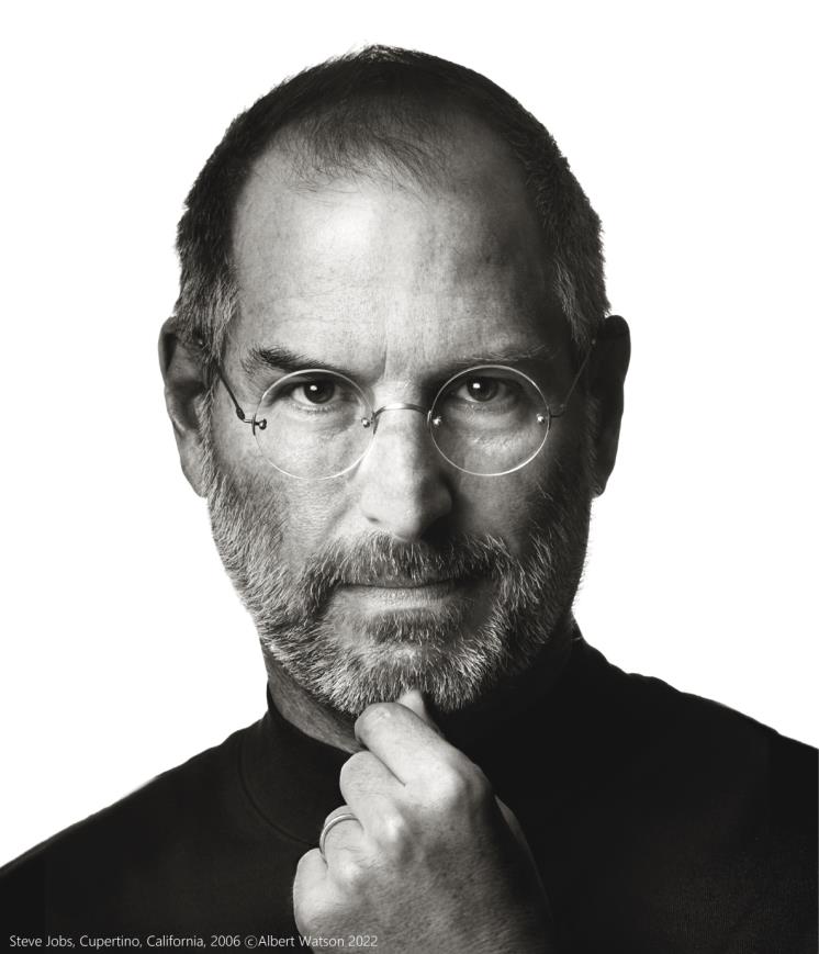 ALBERT WATSON, Steve Jobs, Cupertino, California, 2006