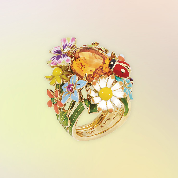 ‘디올레트’반지는 가격 미정 Dior Fine Jewelry.