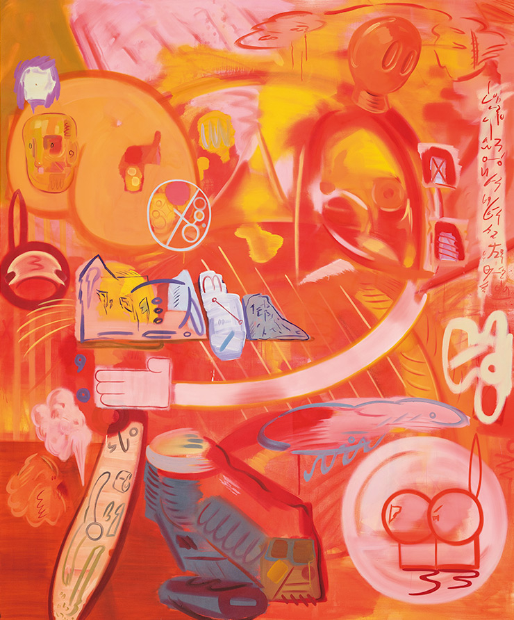 <그림 3>, 2020, 280x230cm, 원앤제이 갤러리.
