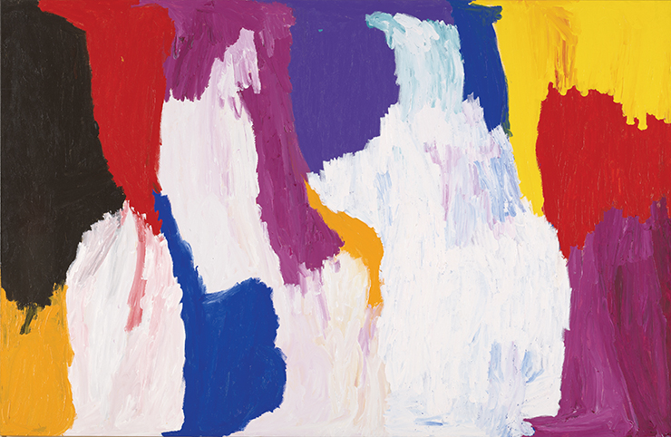<Dibirdibi Country>, 2008. © The Estate of Sally Gabori. Photo: © National Gallery of Victoria