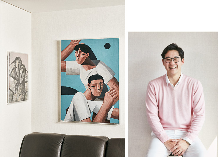 (왼쪽) ⓒ김희수, <Untitled>, 2020.