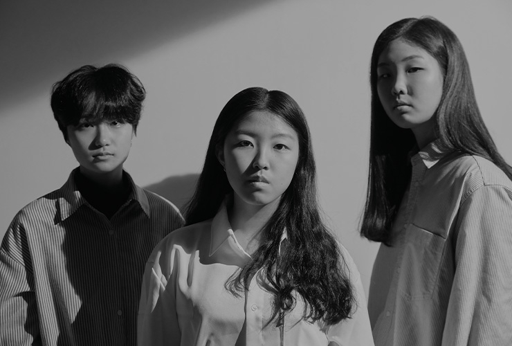 (왼쪽부터) 오민서, 김유진, 성경운.