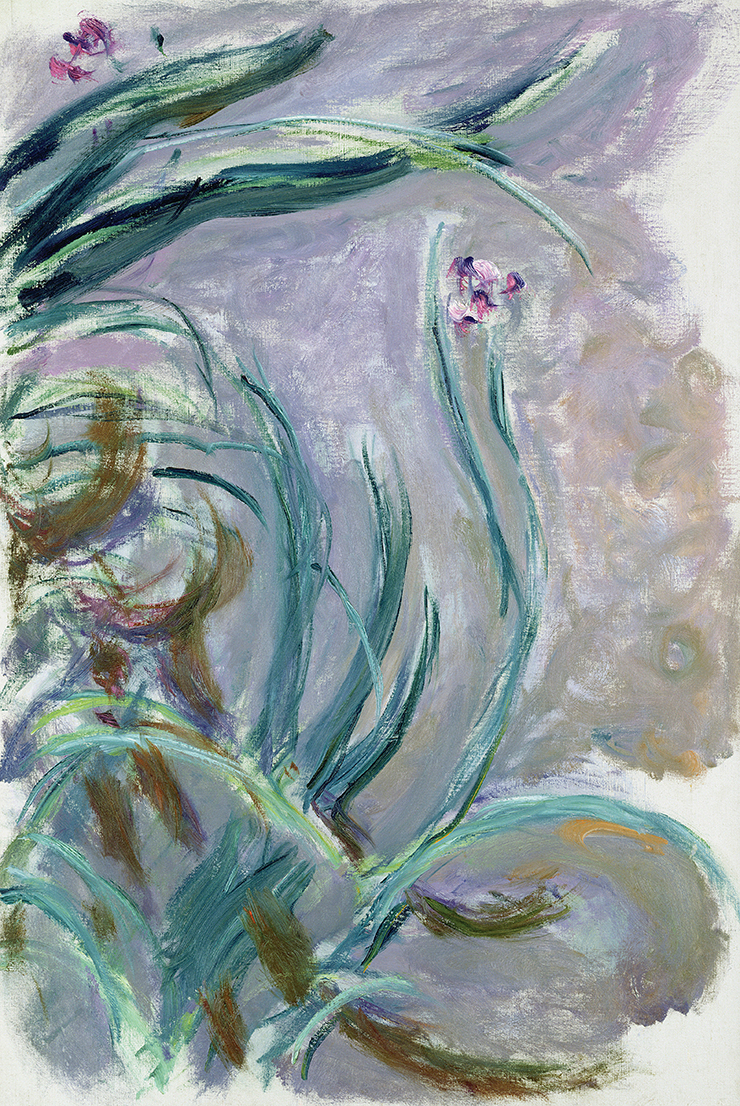 클로드 모네(Claude Monet), <아이리스>.