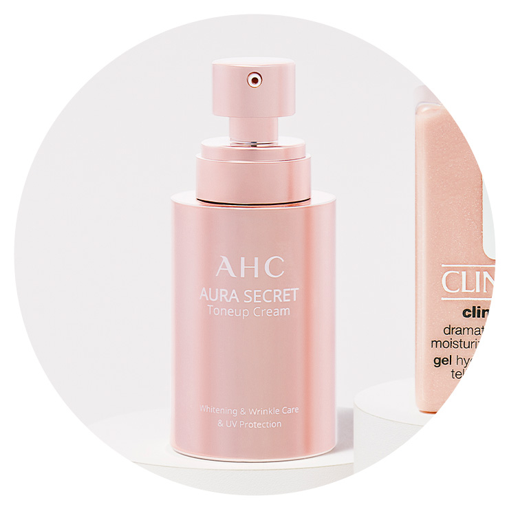 Ahc 아우라 시크릿 톤업 크림 SPF30/ PA++ 3만2천원.
