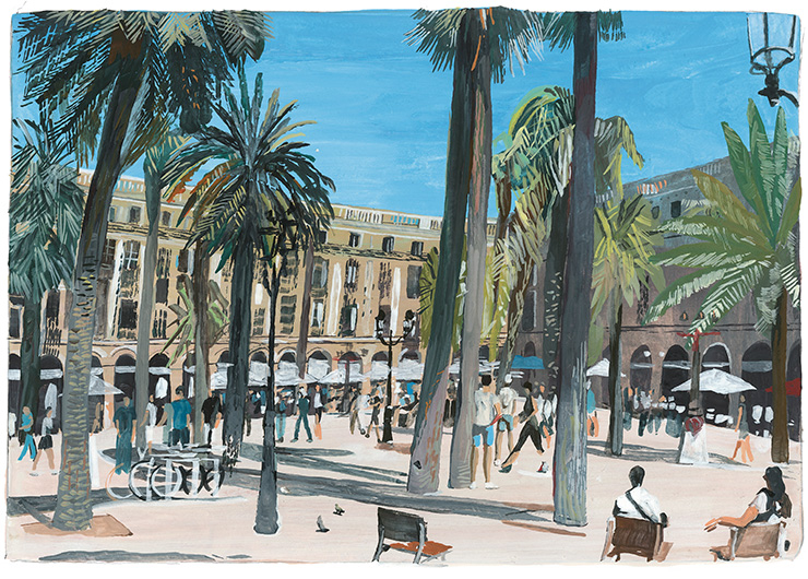 Placa Reial.