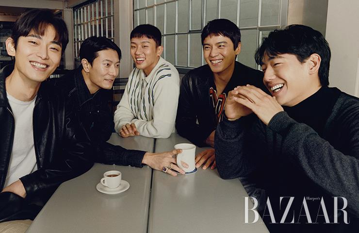 (왼쪽부터) 김지웅, 탁호진, 민준기, 신용철, 손민호.