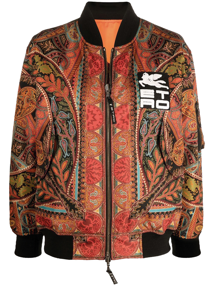 보머 재킷은 Etro.