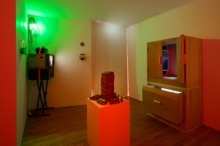 View of "Room" exhibited by OF.Exhibition view, No Space Just a Place, Daelim Museum, Seoul (2020)