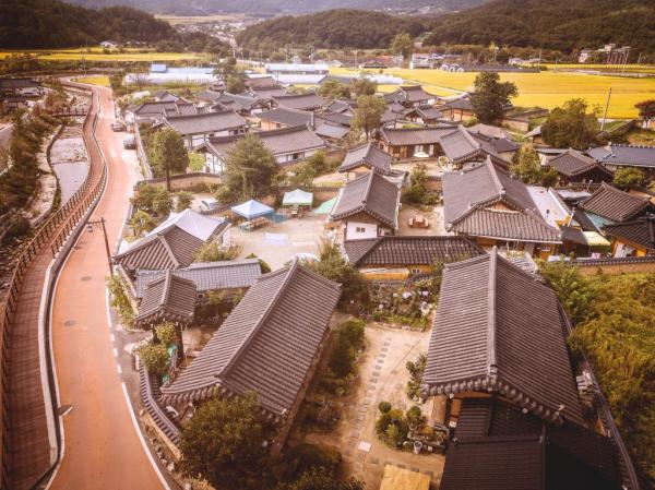 황산마을의 아침, 사진/ 거창군 홈페이지