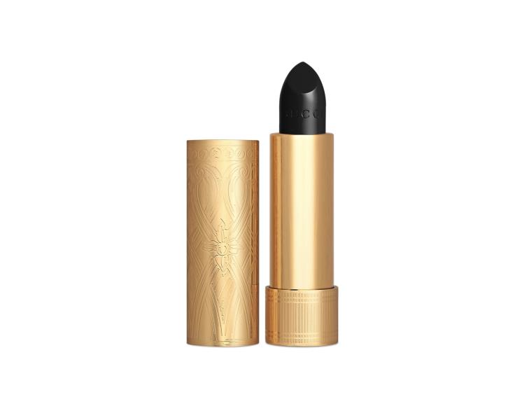 Gucci Beauty 루즈 아 레브르 사탱, 700 크리스탈 블랙 6만2천원.