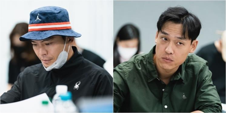 김성오, 김윤범 / 지니TV 드라마 <마당이 있는 집> 대본리딩 현장