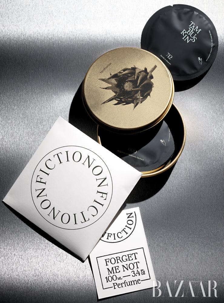 위부터) Tamburins 워시&에멀전 샘플 키트 3천5백원. Nonfiction 블로터 페이퍼 배송비 2천5백원. 