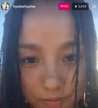 포카혼타스를 연상케 하는 이효리